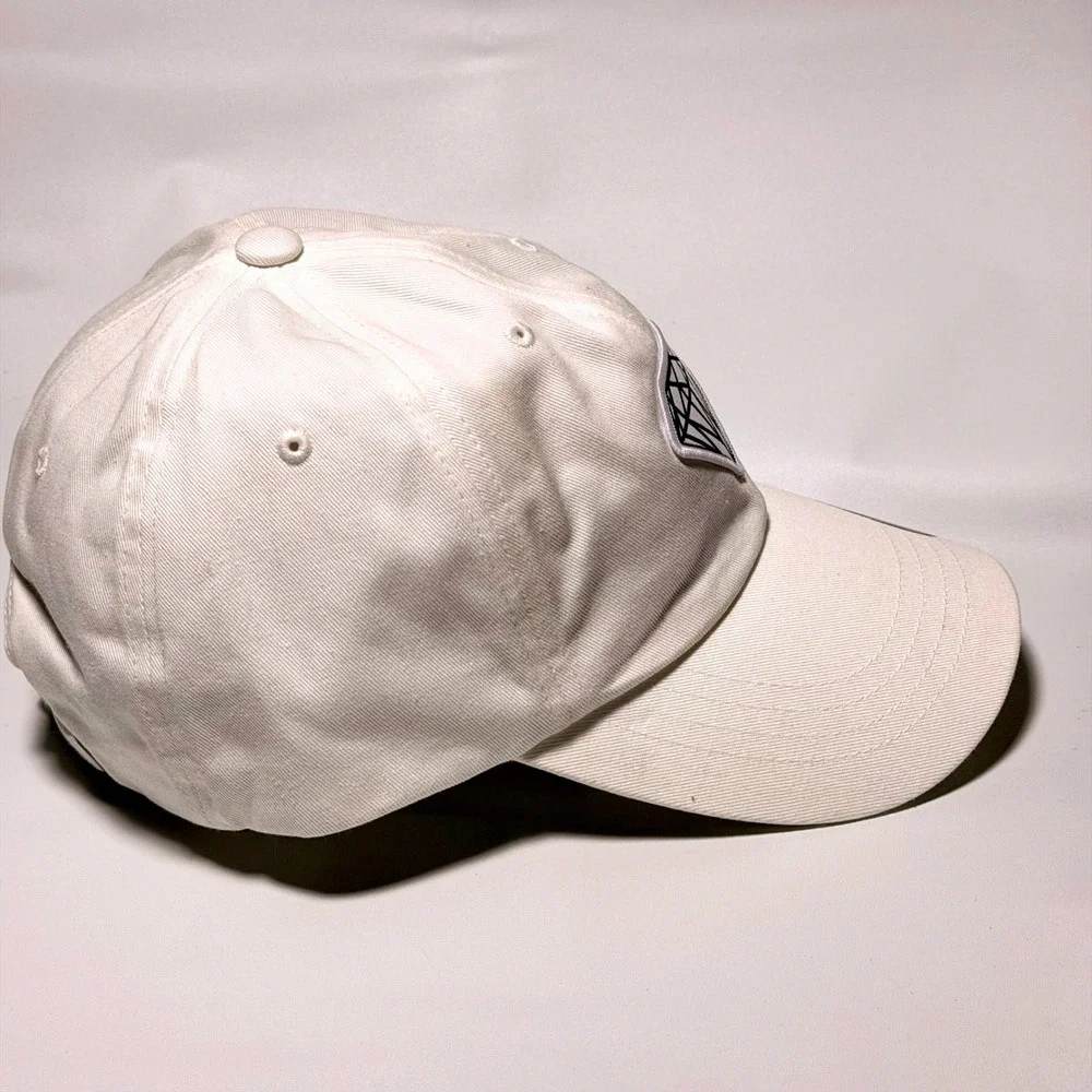 Yupoong The Classics Chalmers Jewelers Diamond White Adjustable‎ Dad Hat Cap